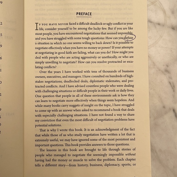 Book “ Nogotiating the impossible” - Picture 6 of 11